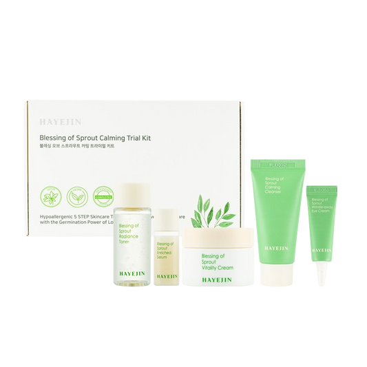 HAYEJIN Blessing of Sprout Calming Trial Kit (5items)