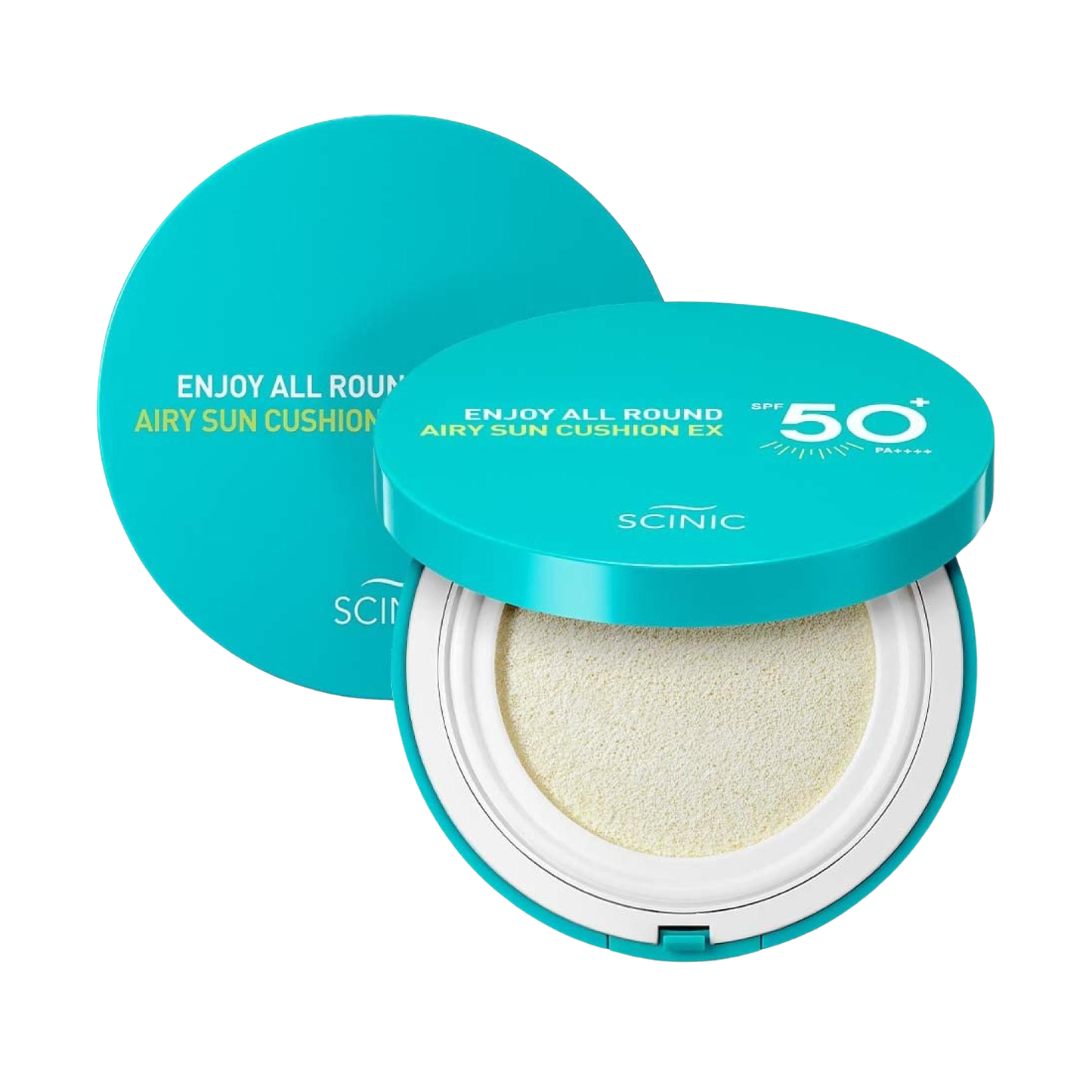 SCINIC Enjoy All Round Airy Sun Cushion EX SPF50+ PA++++ - 25g