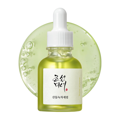 BEAUTY OF JOSEON Calming Serum : Green tea + Panthenol (Vegan) 30ml