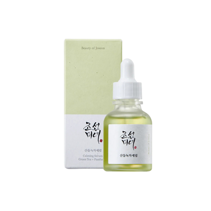 BEAUTY OF JOSEON Calming Serum : Green tea + Panthenol (Vegan) 30ml