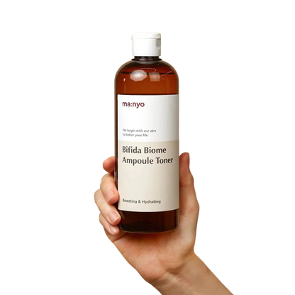 Key ingredients of Ma:nyo Bifida Biome Ampoule Toner – Bifida Ferment Lysate, Probiotics, and Hyaluronic Acid