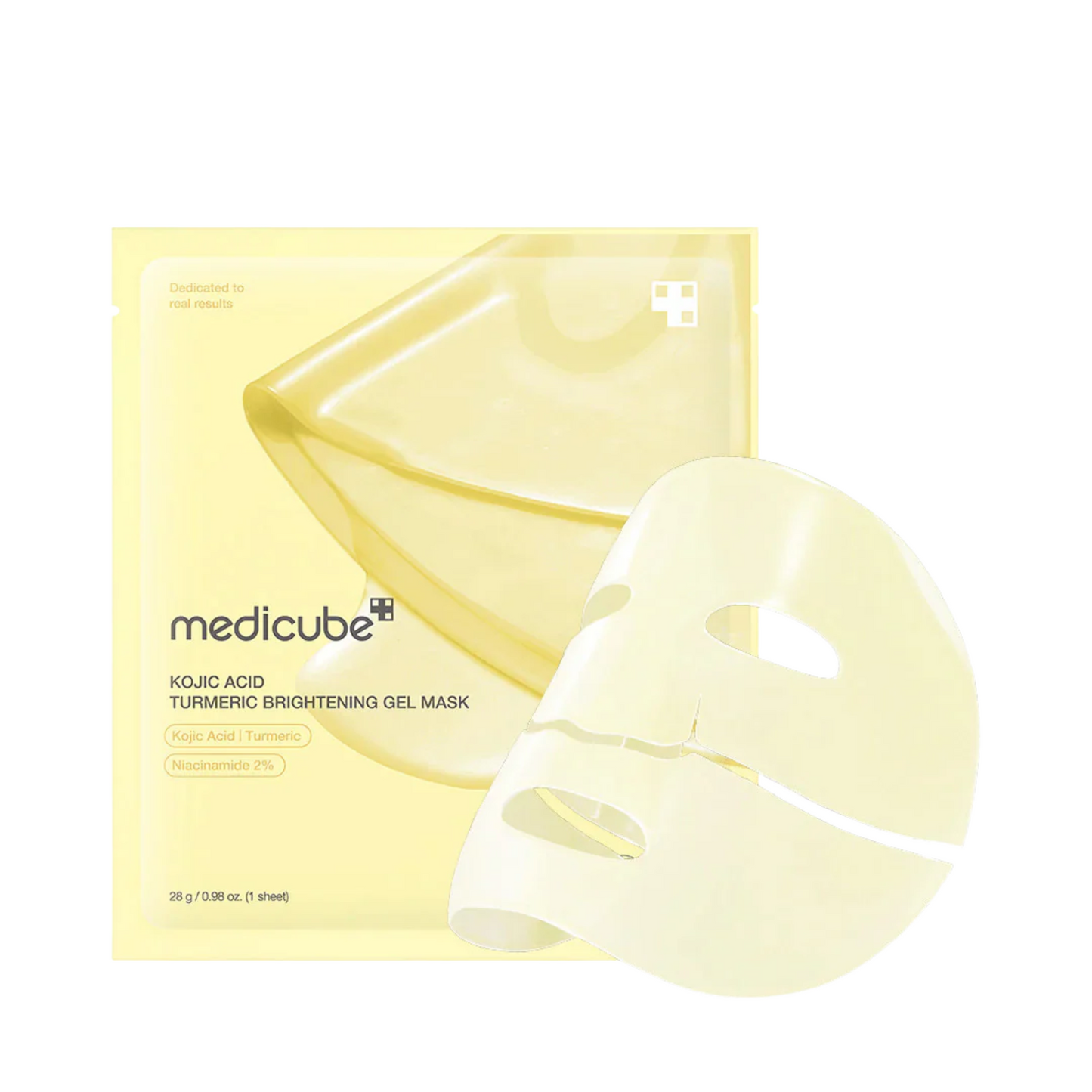 Medicube Kojic Acid Turmeric Brightening Gel Mask - KOS