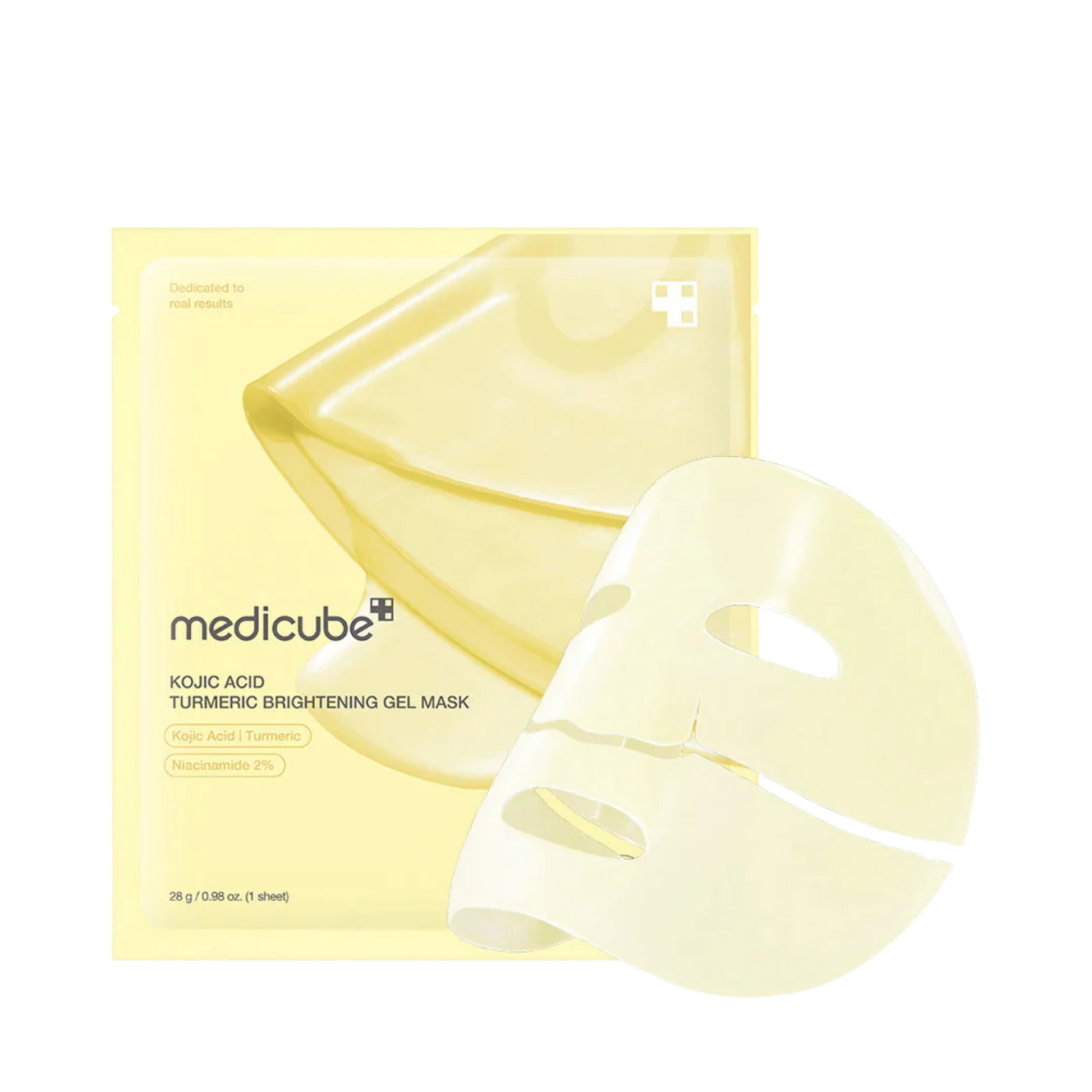 Medicube Kojic Acid Turmeric Brightening Gel Mask - KOS