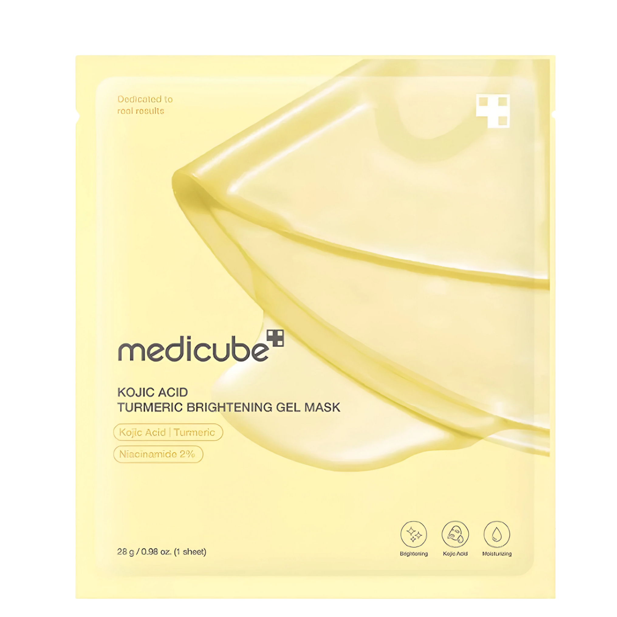 Medicube Kojic Acid Turmeric Brightening Gel Mask - KOS