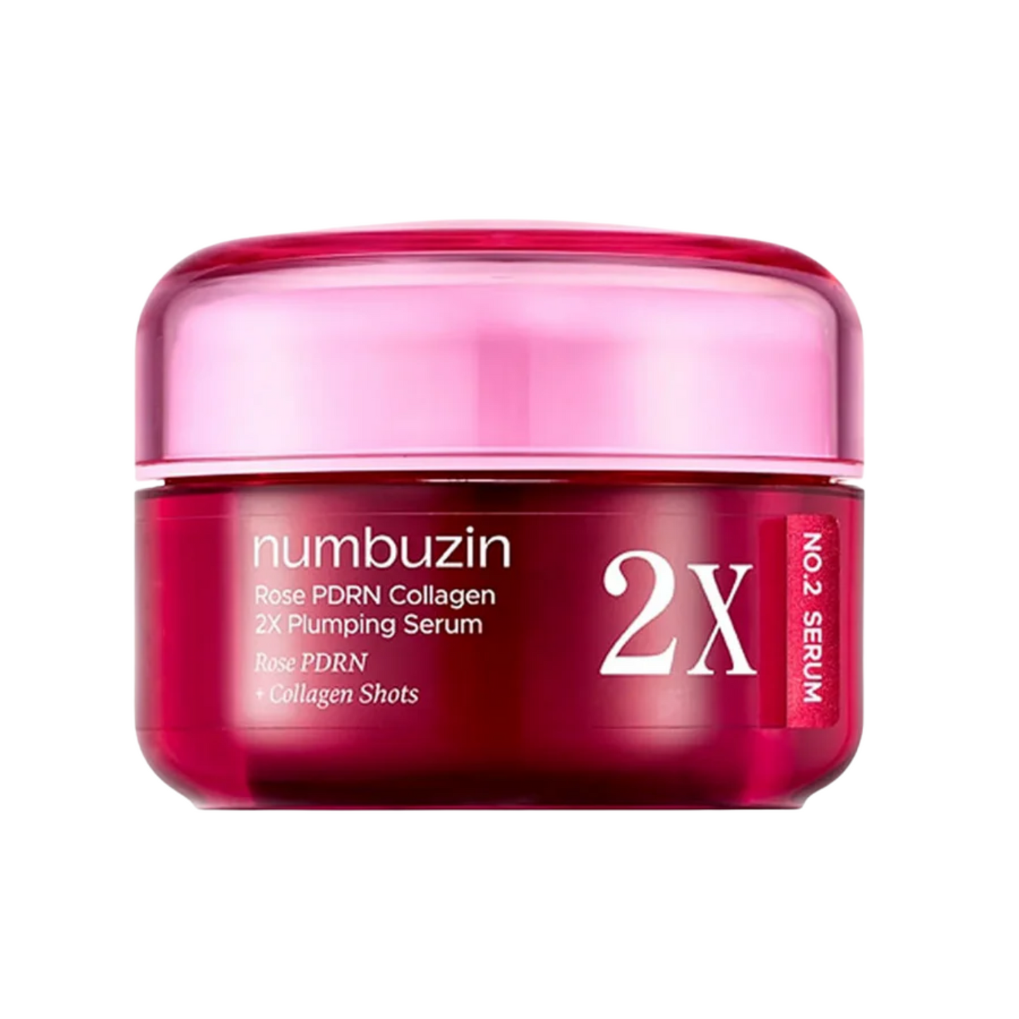 numbuzin Rose PDRN 2X Collagen Serum product bottle