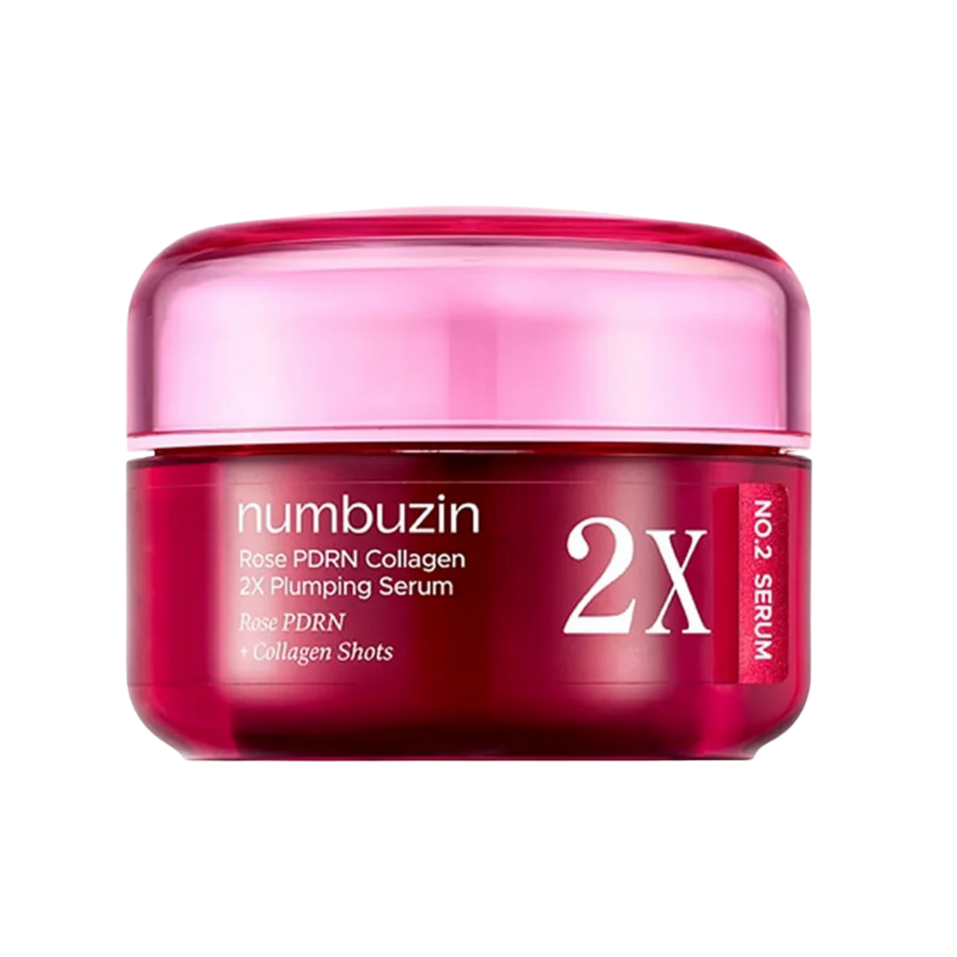 numbuzin Rose PDRN 2X Collagen Serum product bottle