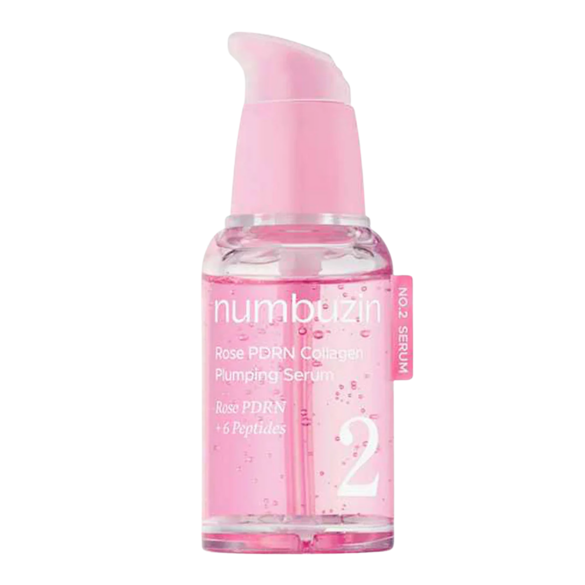 numbuzin Rose PDRN Collagen Serum front view
