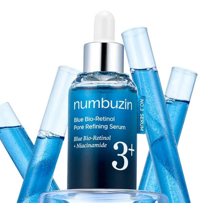Numbuzin No.3 Blue Bio-Retinol Pore Refining Serum - KOS