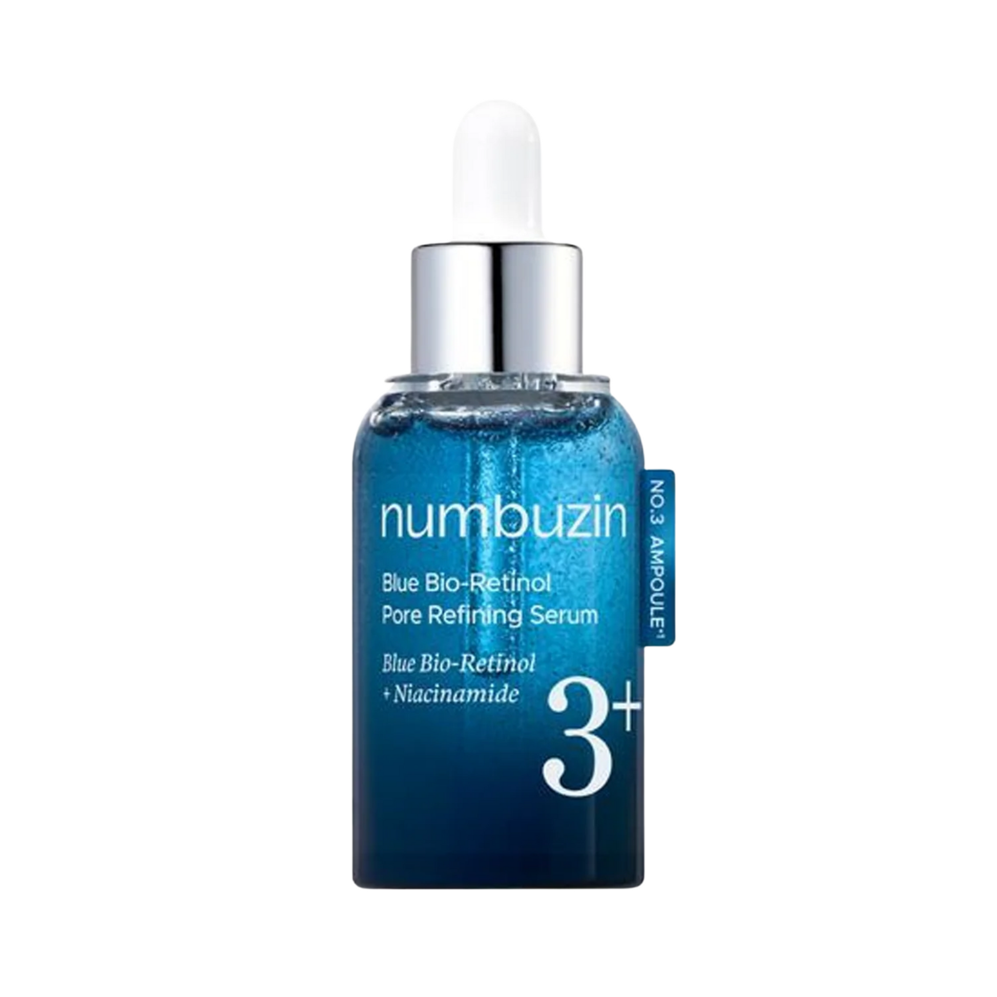 Numbuzin No.3 Blue Bio-Retinol Pore Refining Serum - KOS