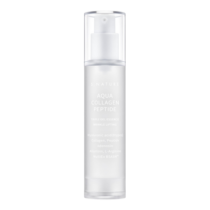 S.NATURE Aqua Collagen Peptide Triple Gel Essence 50ml - KOS