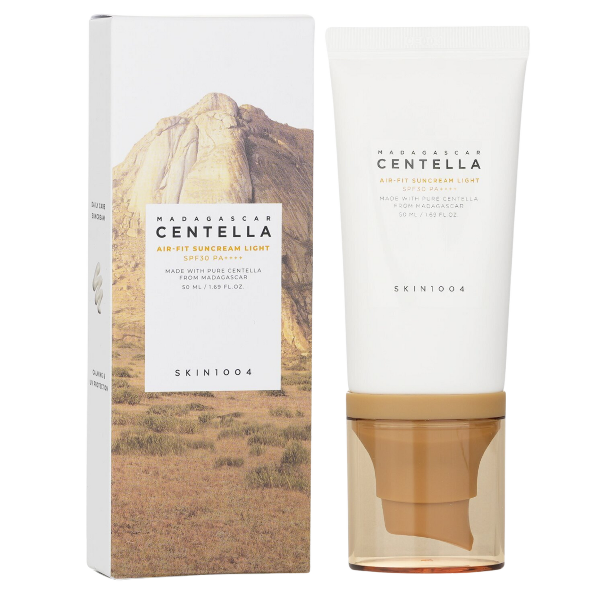 SKIN1004 Madagascar Centella Air-Fit Suncream Light - KOS