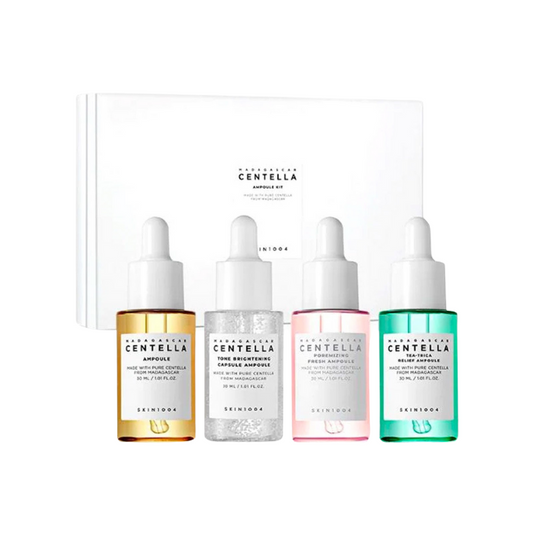 SKIN1004 Ampoule Kit packaging – Korean skincare gift set