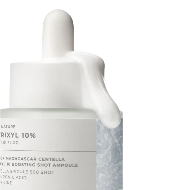 Applying SKIN1004 Matrixyl 10 Ampoule on skin

