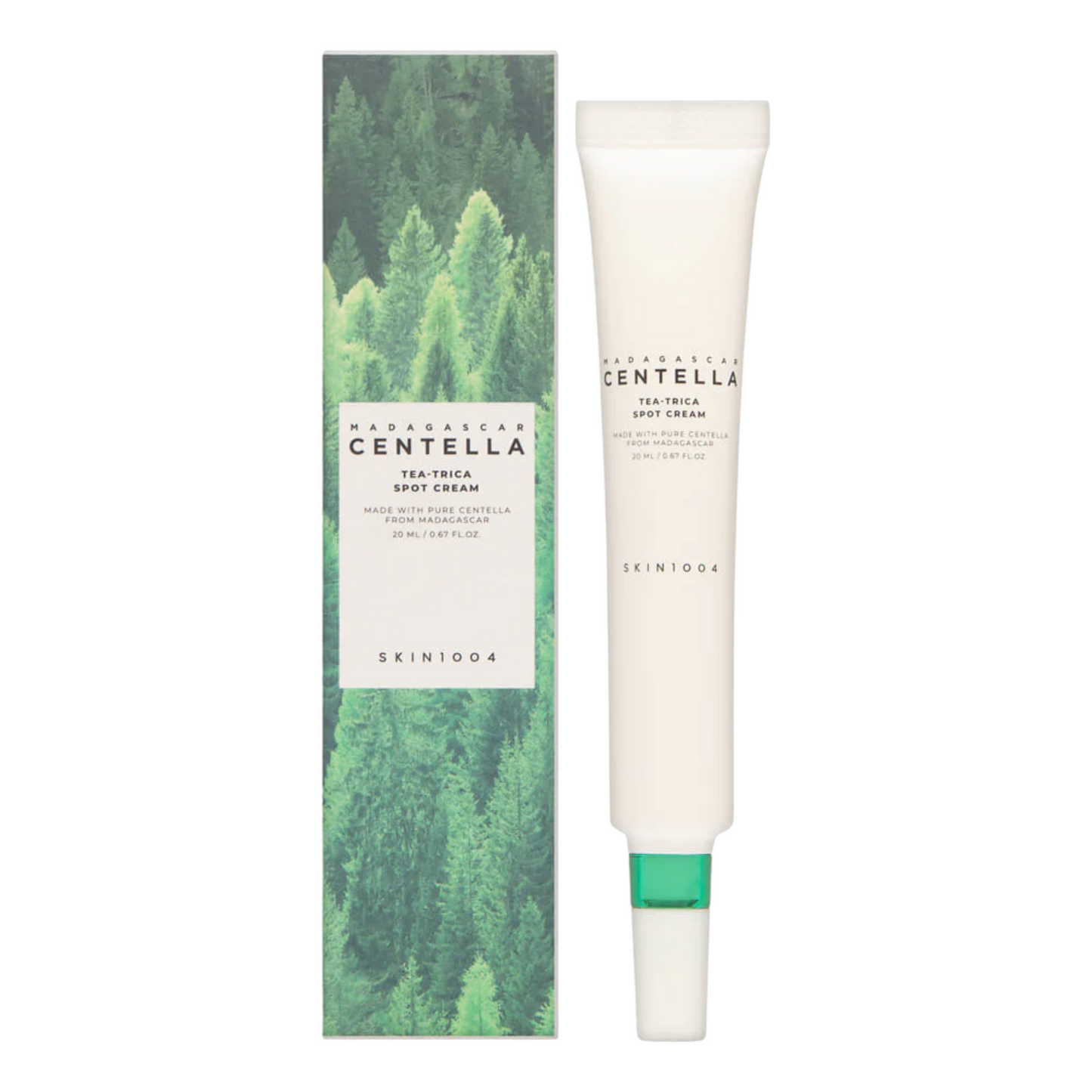 Application of SKIN1004 Spot Cream – calming treatment for blemishes