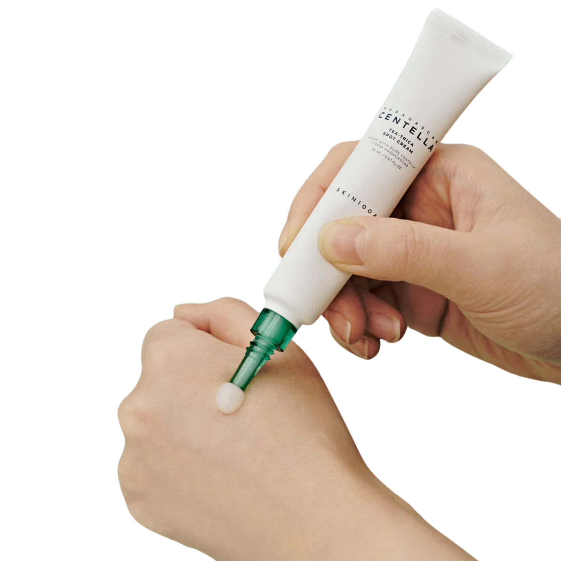 Texture of SKIN1004 Spot Cream – lightweight acne gel cream