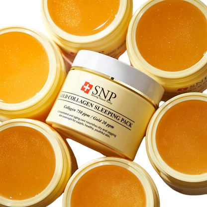 SNP Gold Collagen Sleeping Pack 100g - KOS
