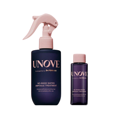 UNOVE No Wash Water Ampoule Treatment 200mL+50mL Special Set - KOS