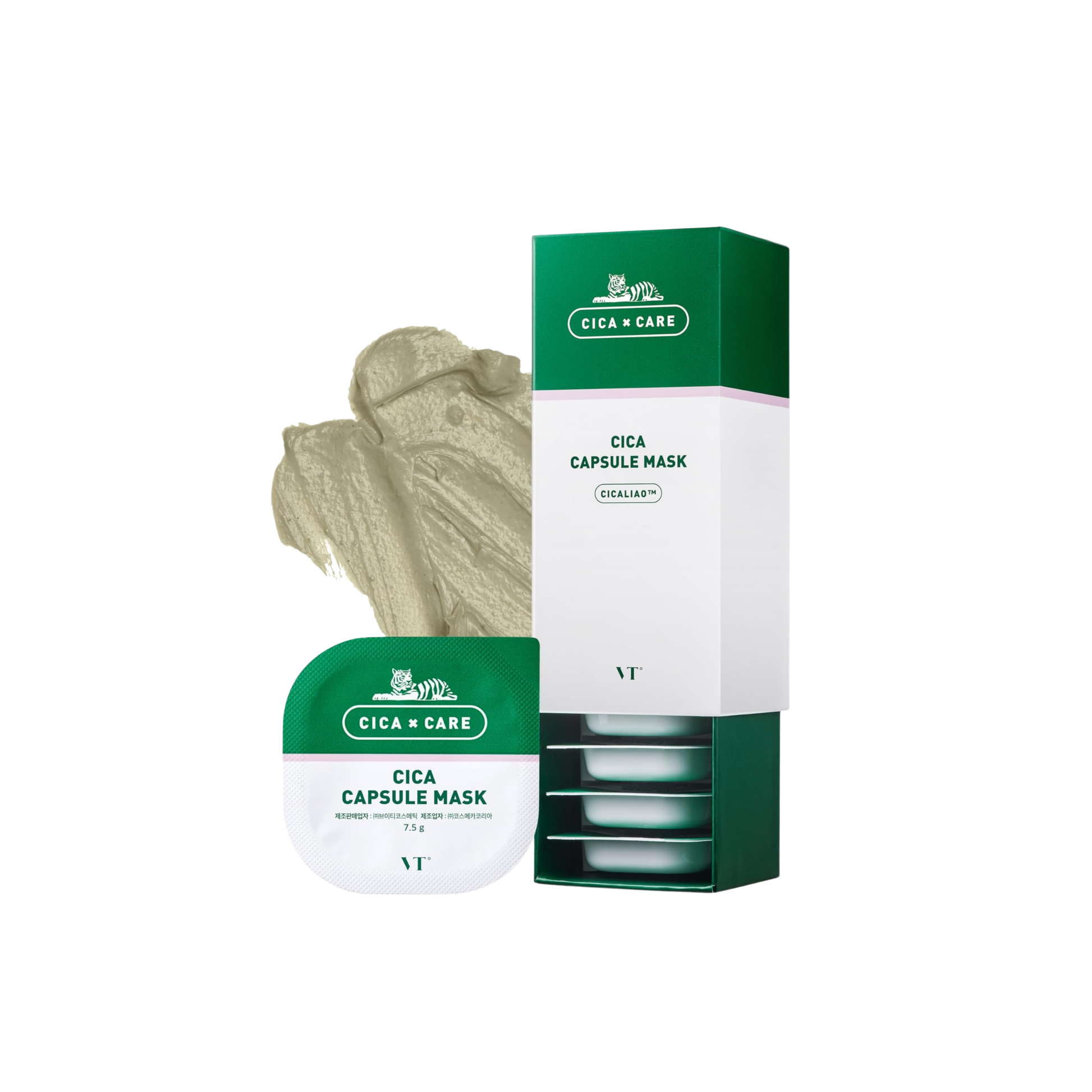 VT CICA Care Capsule Mask 7.5g x 10pcs - KOS